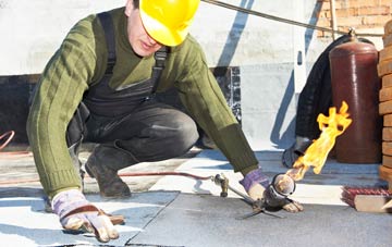 Nythe flat roof construction